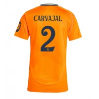 Maglie da calcio Real Madrid Daniel Carvajal #2 Seconda Maglia Femminile 2024-25 Manica Corta